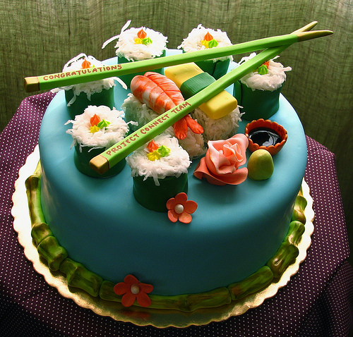 Sushi Cake from Flickr