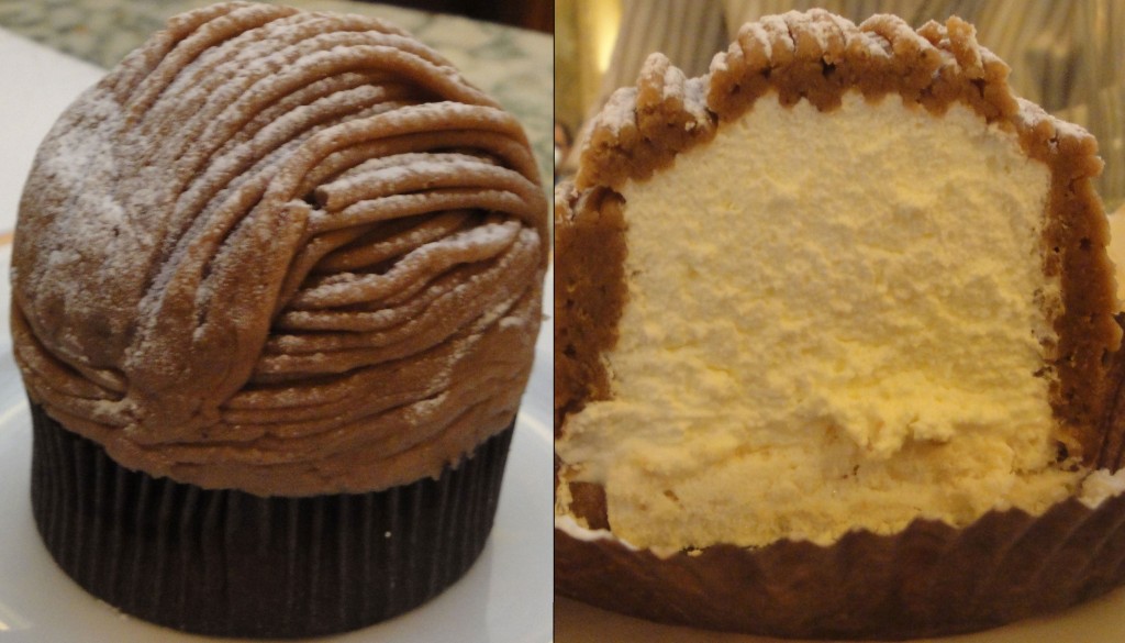 Mont Blanc at Cafe Angelina