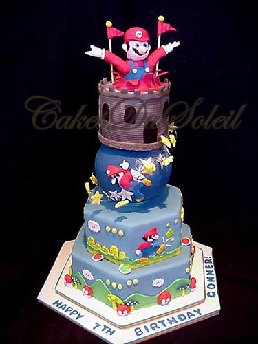 Super Mario Brothers Cake